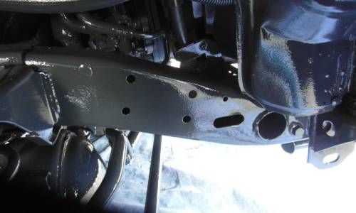 Sablage peinture chassis 4X4